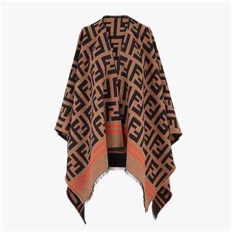 fendi women's ff poncho stores|Fendi shawl poncho.